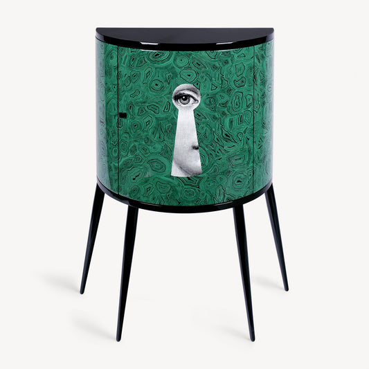 Console Serratura su Malachite