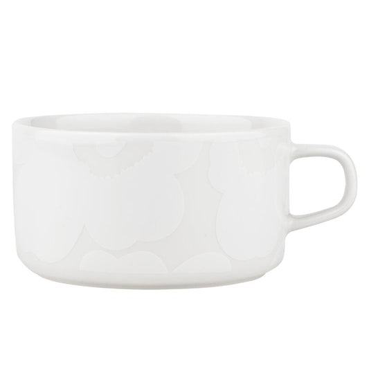 Oiva - Unikko tea cup by Marimekko #2,5 dl, off white - white #