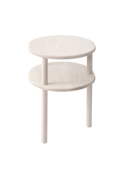 Lempi bedside table, natural ash