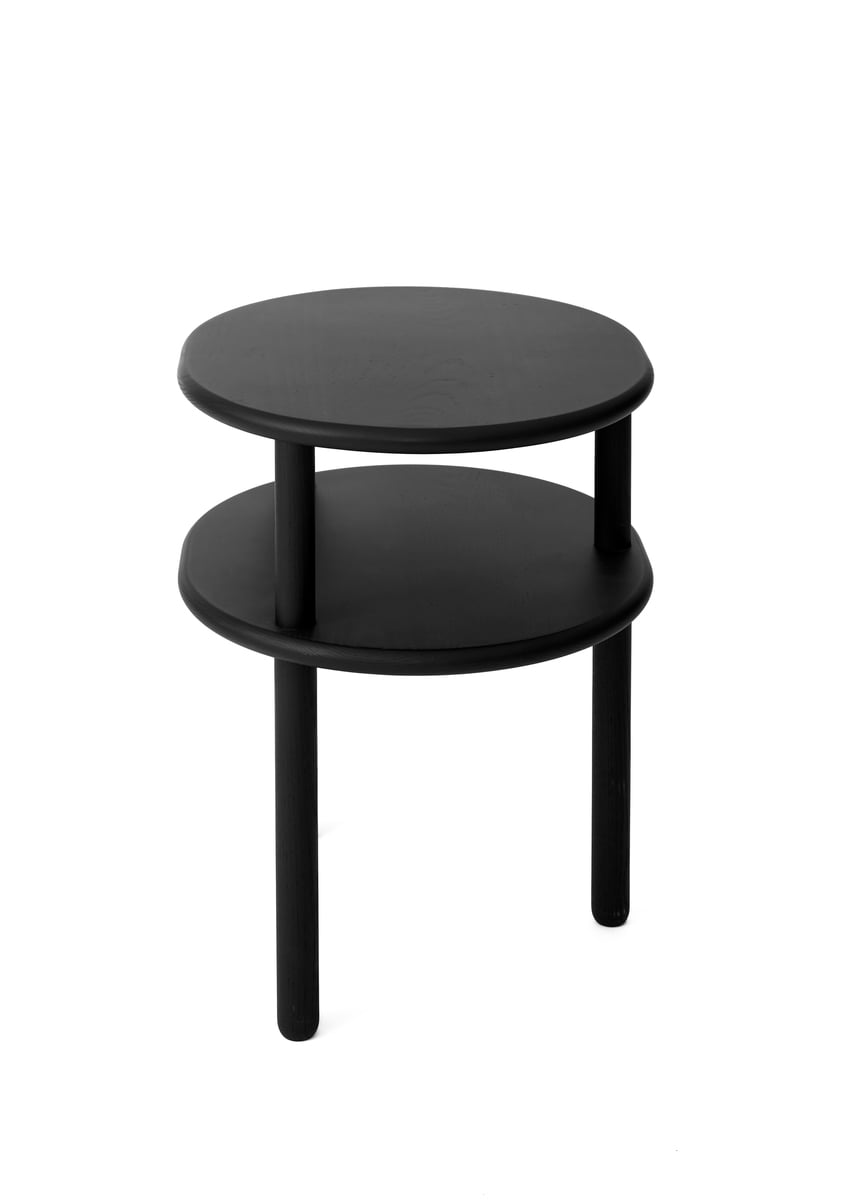 Lempi bedside table, black