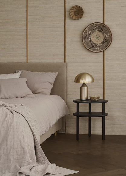 Lempi bedside table, black