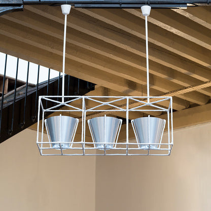 Pendant Lamp Zenox Triple by Mathieu Challières
