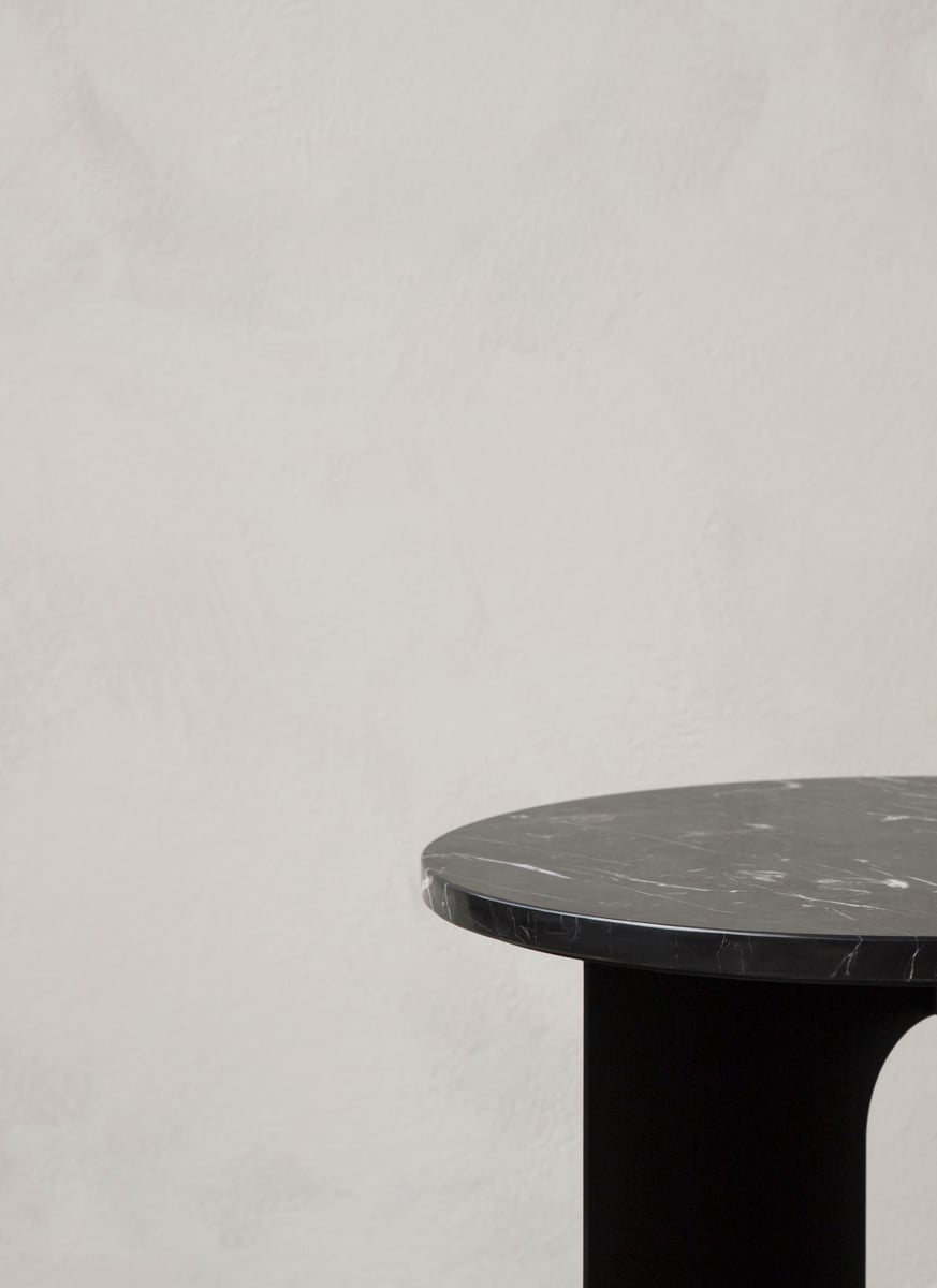 Marble top for Androgyne table, black