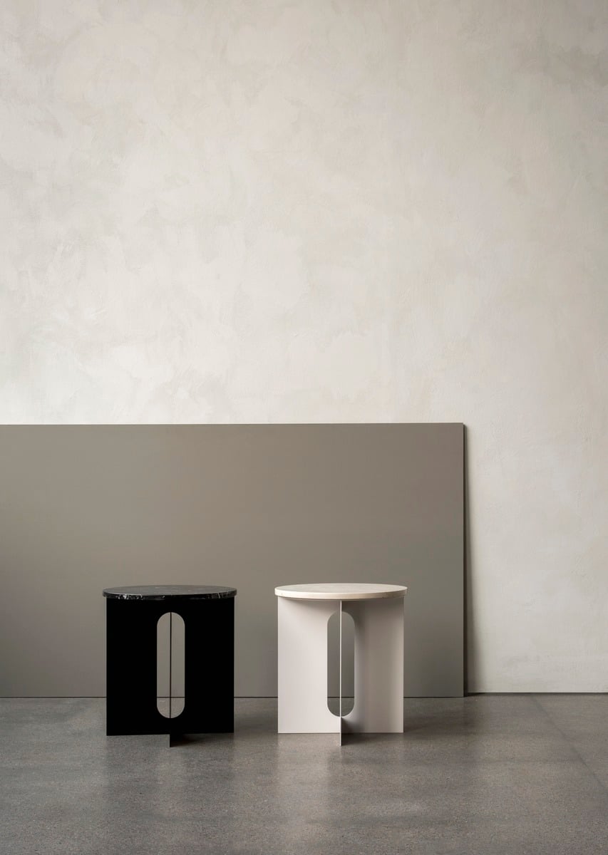 Marble top for Androgyne table, black