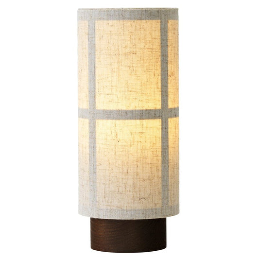 Hashira portable table lamp by Audo Copenhagen #raw linen #