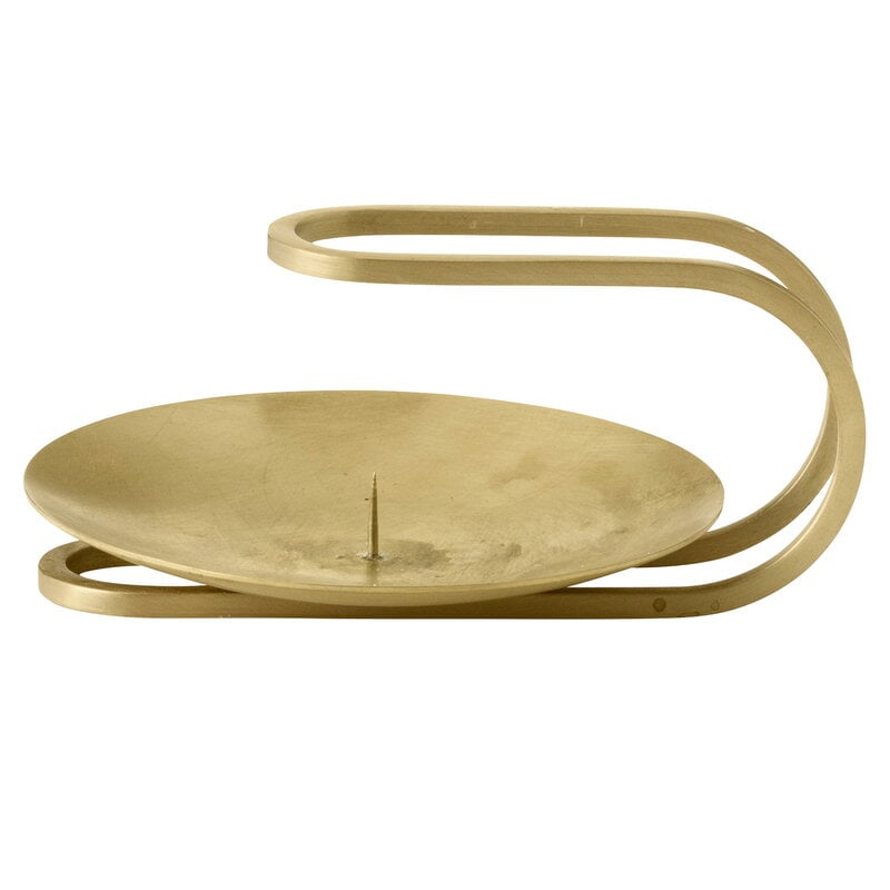 Clip candle holder by Audo Copenhagen #brass #