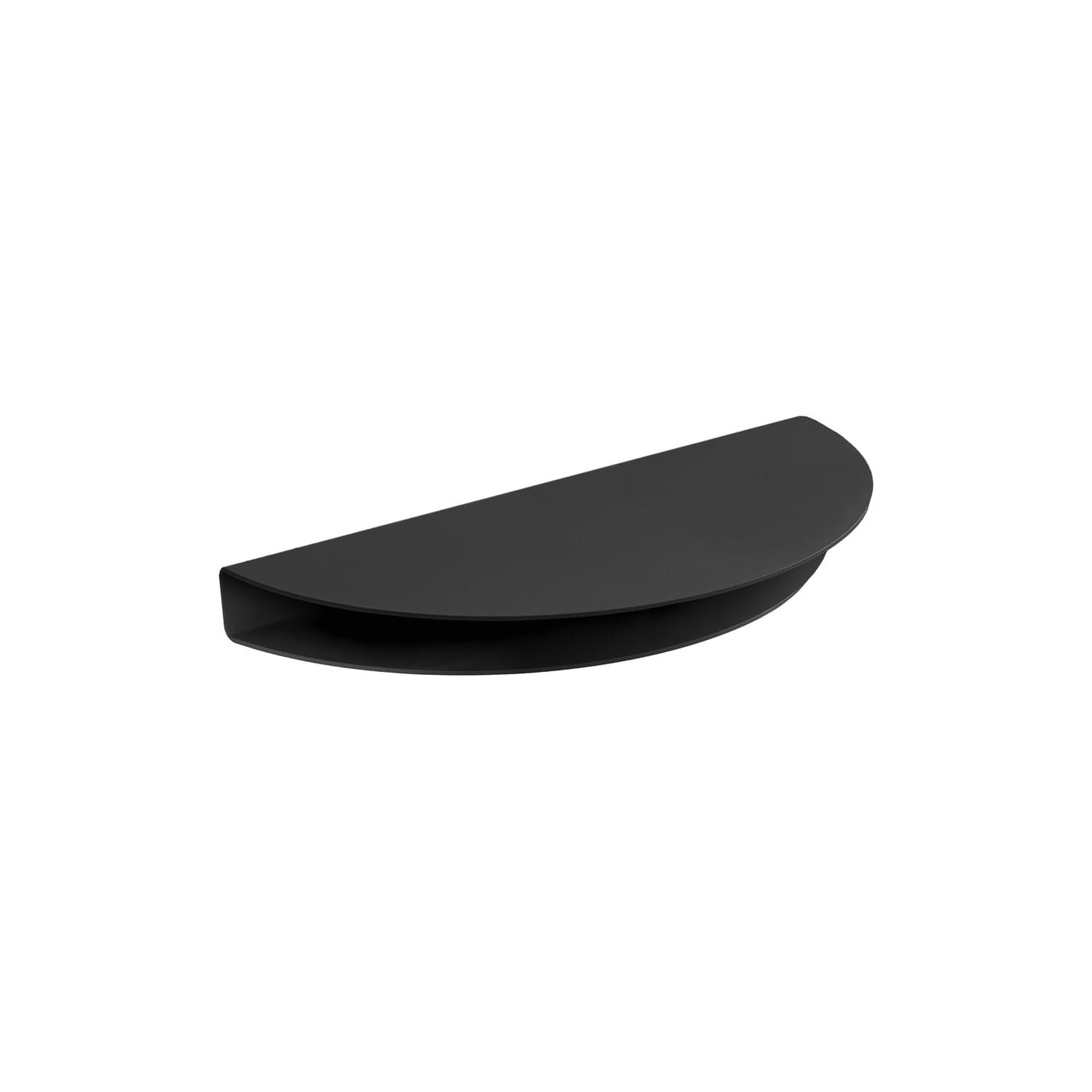 Half Moon shelf, small, black