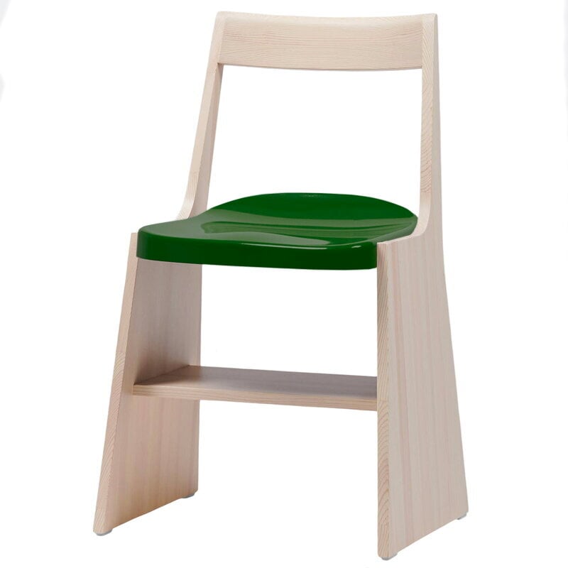 MC19 Fronda chair by Mattiazzi #pine - green #