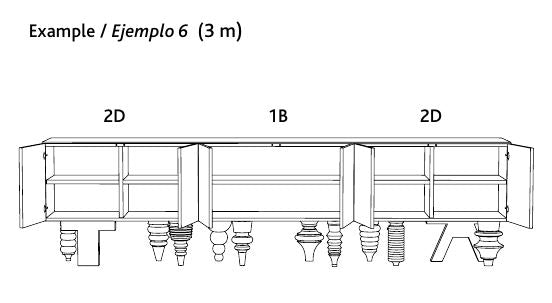 MULTILEG SHOWTIME CABINET