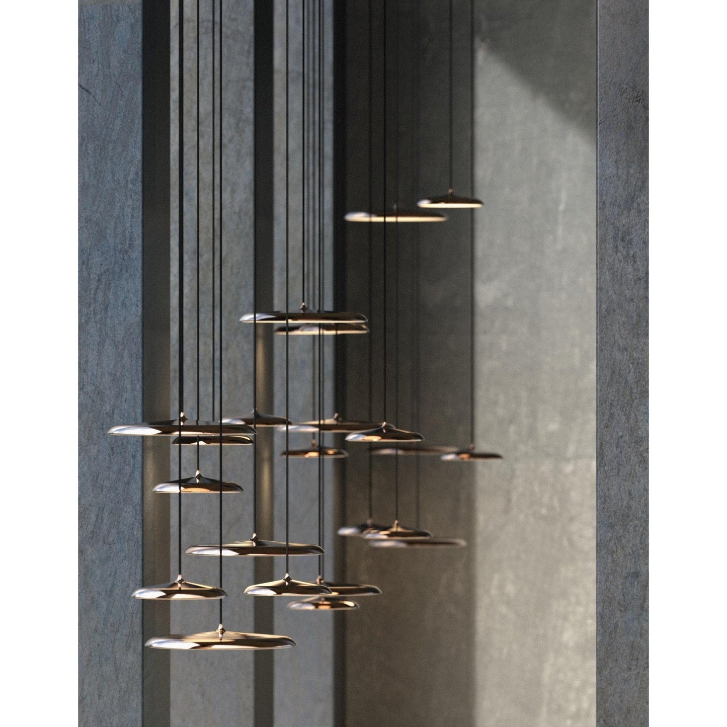 Design For The People Artist 25 Pendant Gray
