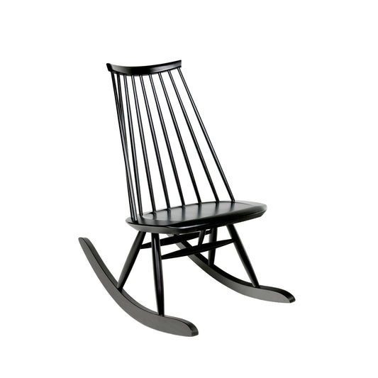 Artek Mademoiselle Rocking Chair — black lacquered