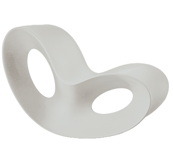 VOIDO - Rocking polyethylene armchair