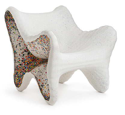 In-side armchair, suitable for outdoor use