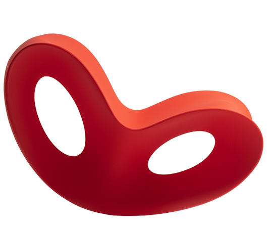 VOIDO - Rocking polyethylene armchair