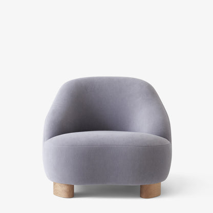 Margas Lc1 - Fabric Easy Chair With Armrests by &Tradition #Oiled Oak w. Gentle 133
