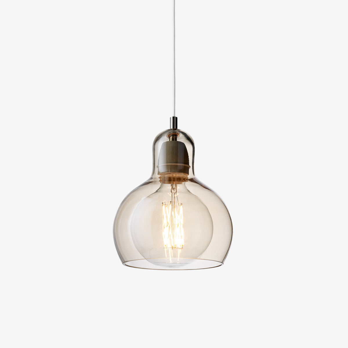 Mega Bulb Pendant Lamp Sr2 by &Tradition #Gold / White Cord