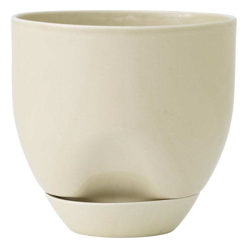 Hydrous planter by Audo Copenhagen #20 cm, ashen #