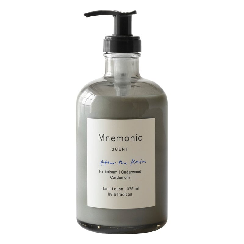 Mnemonic hand lotion MNC2 by &Tradition #After the Rain, 375 ml #