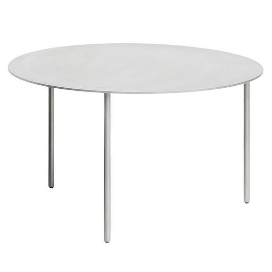 Pair side table, L, sandblasted steel