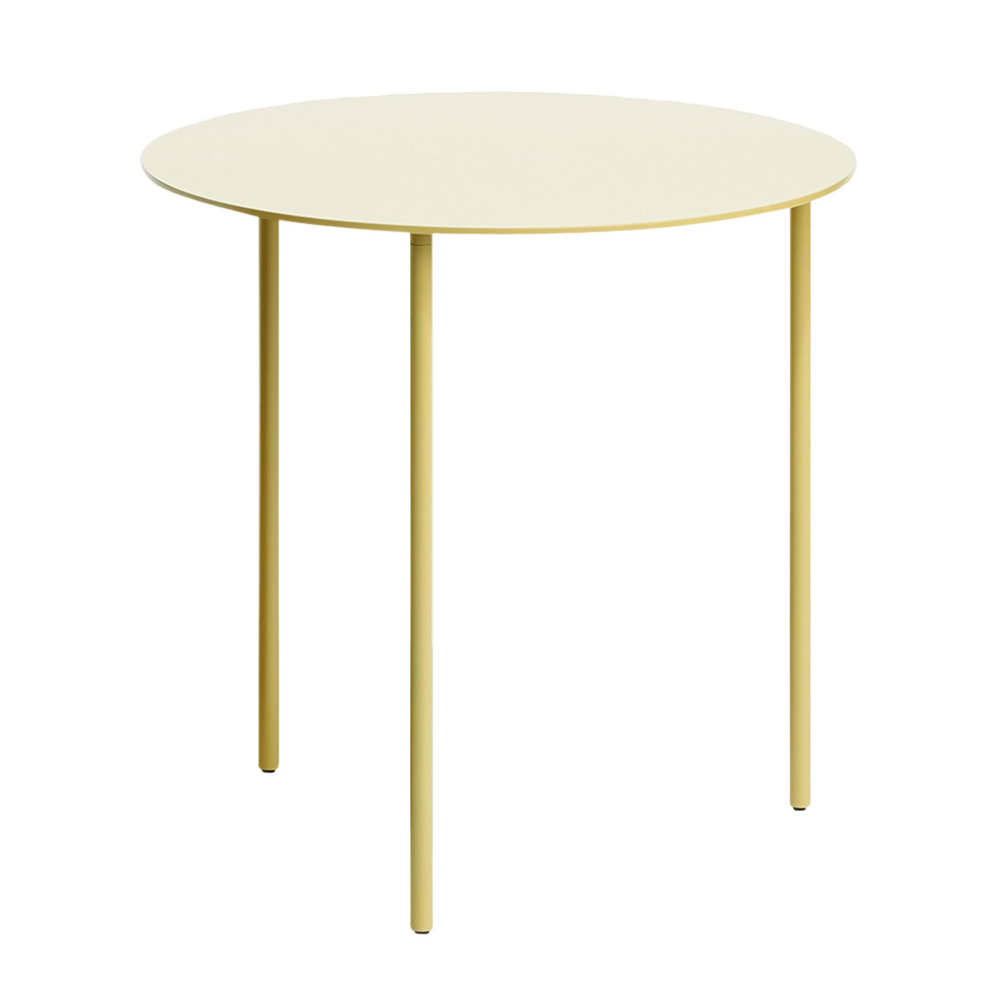 Pair side table, M, ochre steel