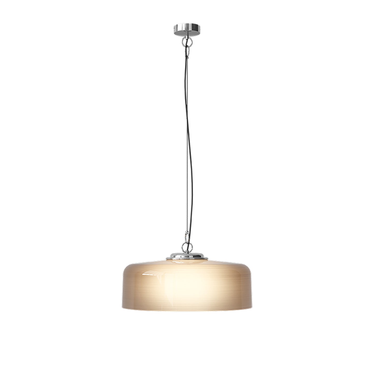 Suspension Lamp Model 2050 by Astep #Rod Suspension / Smoke Diffuser