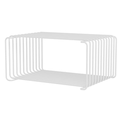 Panton Wire Half Height module, depth 25,7 cm, 38 Snow