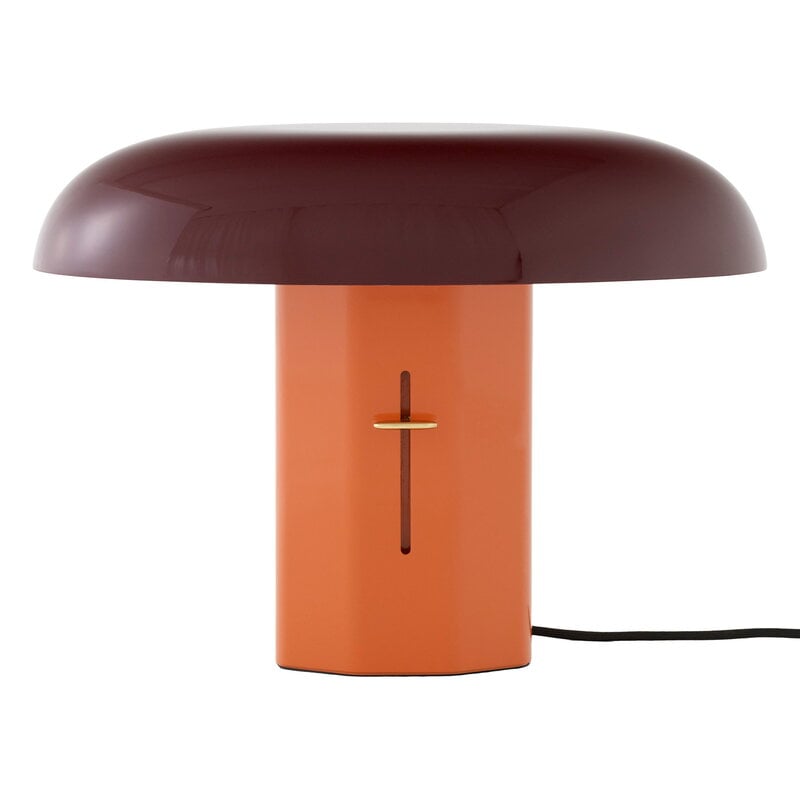 Montera JH42 table lamp by &Tradition #amber - ruby #