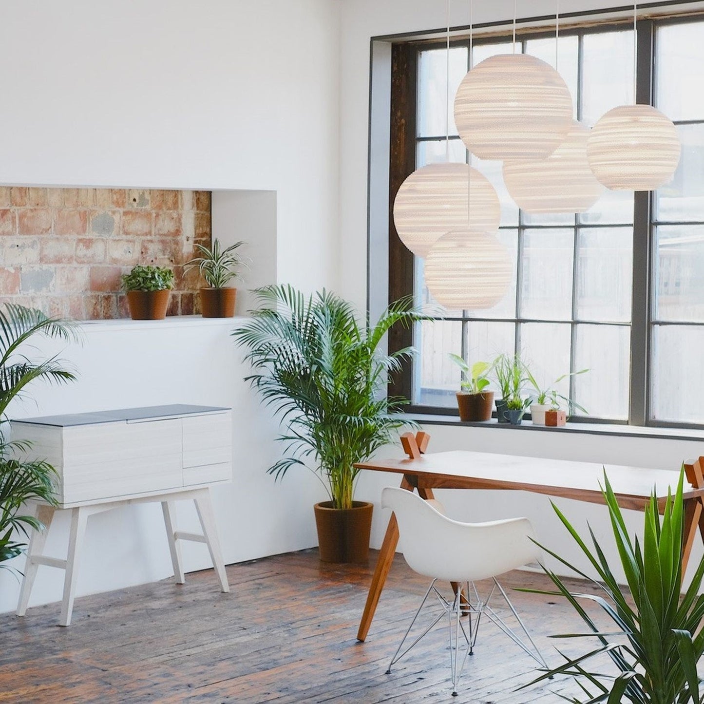 Graypants Scraplight Moon Pendant Lamp
