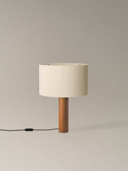 MORAGAS - LED Sapele wood table lamp