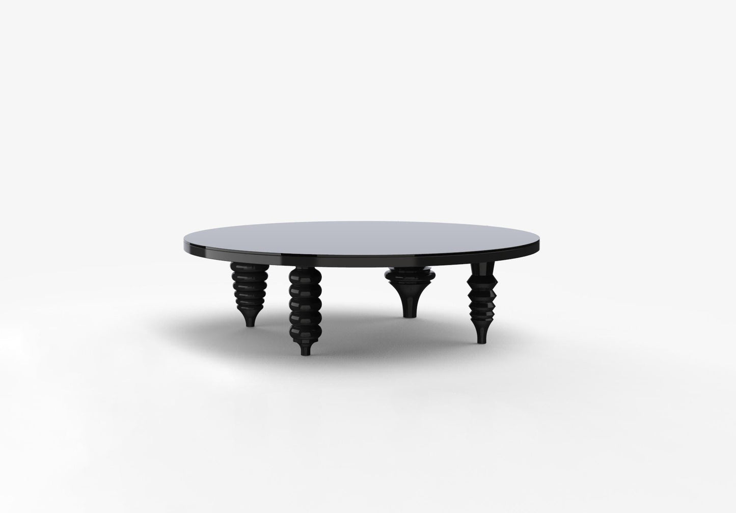 MULTILEG - Round Low Coffee Table