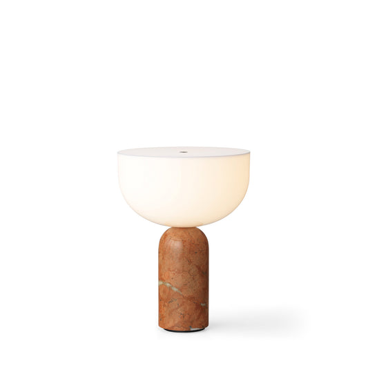 Kizu Portable Table Lamp by New Works #Breccia Pernice Marble