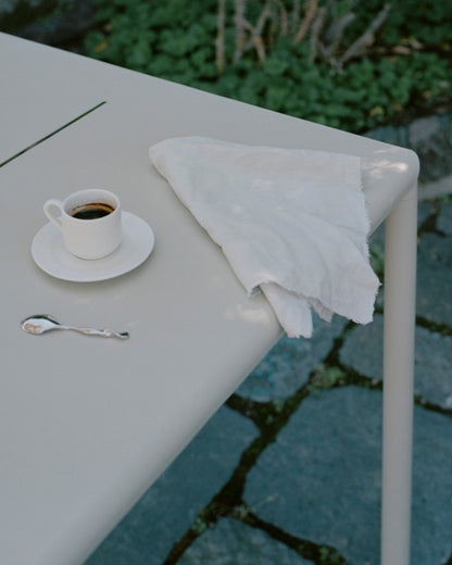 May table, 170 x 85 cm, light grey