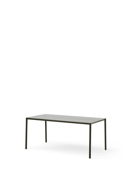 May table, 170 x 85 cm, dark green