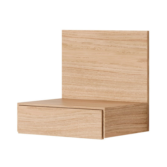 Tana wall mounted nightstand, oak