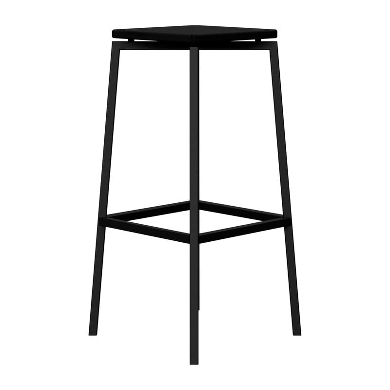 Bar stool by Nichba #75 cm, black #