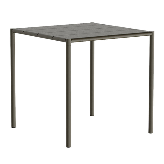 Sine dining table, 75,5 x 75,5 cm, dark green