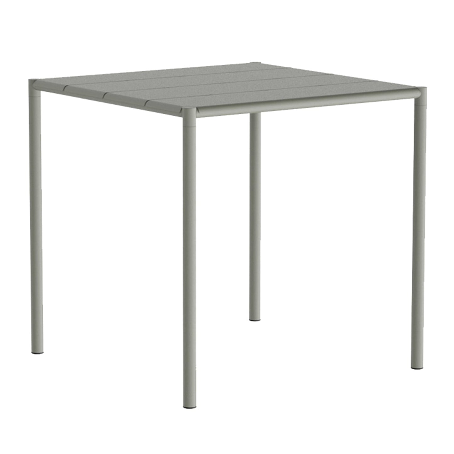 Sine dining table, 75,5 x 75,5 cm, grey