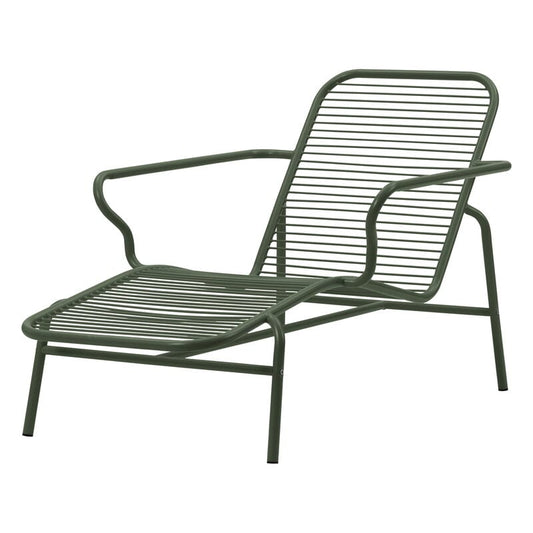 Vig chaise longue by Normann Copenhagen #dark green #