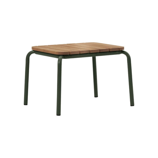 Vig coffee table by Normann Copenhagen #55 x 45 cm, Robinia wood - dark green #