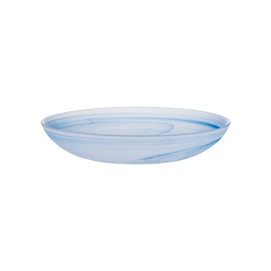 Cosmic deep glass plate by Normann Copenhagen #22 cm, blue #