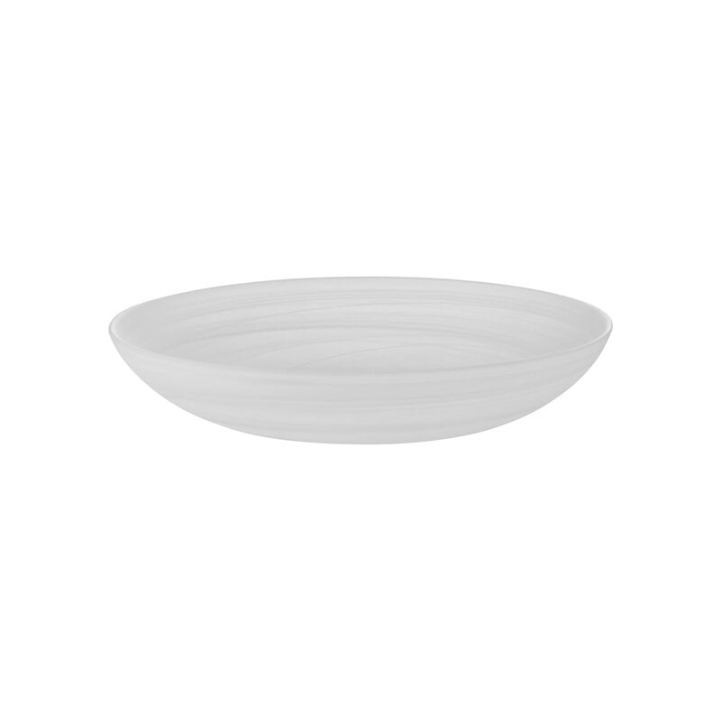Cosmic deep glass plate by Normann Copenhagen #22 cm, white #