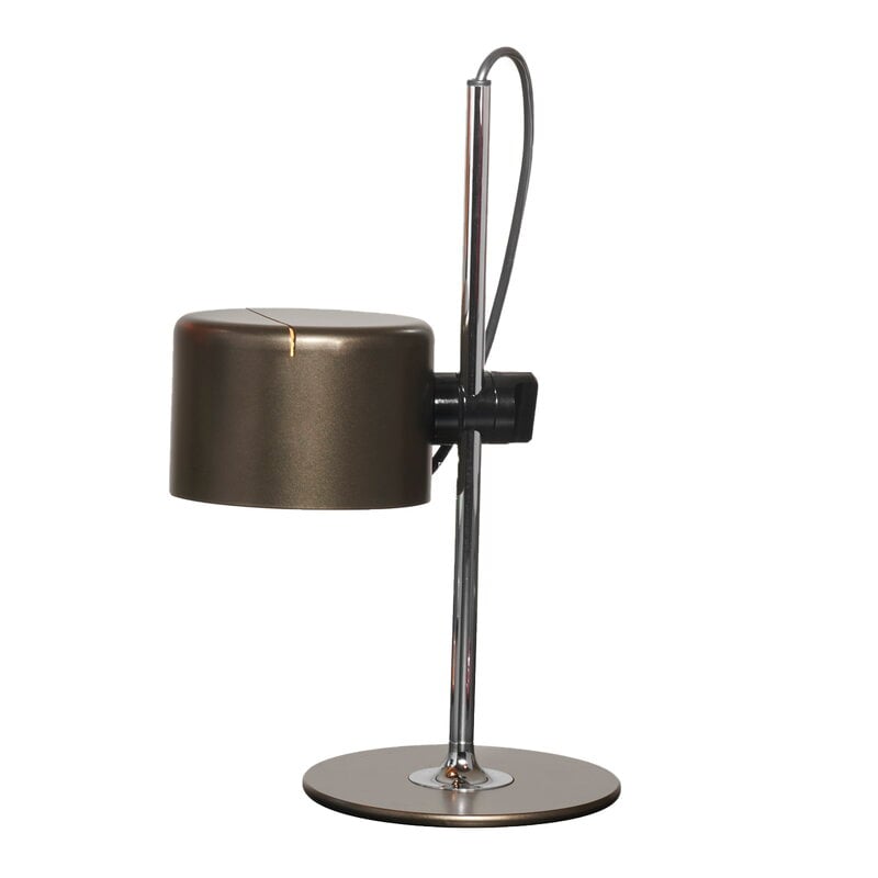 Mini Coupé 2201 table lamp by Oluce #bronze #