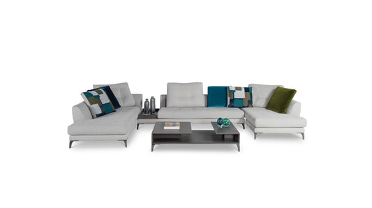 OCTOVA RECTANGULAR CUSHION WITH BOLSTER by Roche Bobois