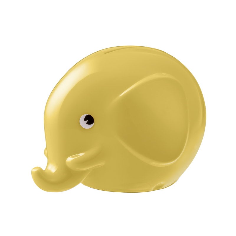 Medi Elephant moneybox by Palaset #light yellow #