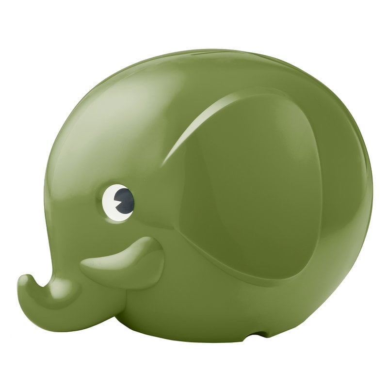 Maxi Elephant moneybox by Palaset #forest green #