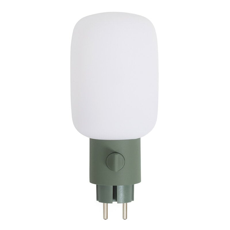 Plug-in lamp by Pedestal #mossy green #