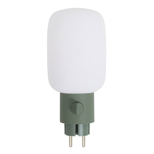 Plug-in lamp by Pedestal #mossy green #