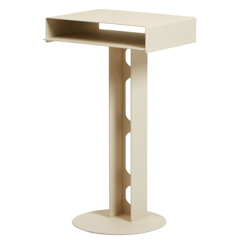 Sidekick table by Pedestal #pearl #