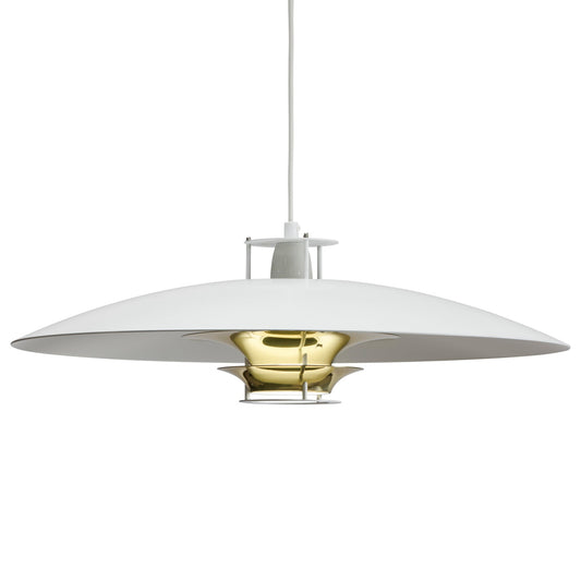 Artek Pendant Light JL341 — white/brass