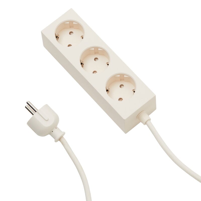 Power Bar power strip by Pedestal #2 m, pearl #